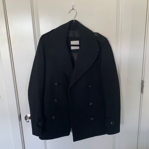 Mango pea coat
